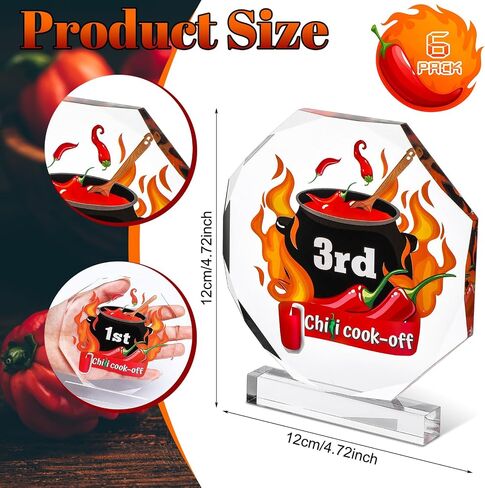 DoubleFill 3 قطع جوائز الطبخ، جوائز كأس الشيف الذهبية، جوائز مسابقة الطبخ 4.72 بوصة مع قاعدة للطهاة في الطبخ in Kuwait