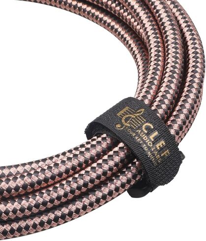 كابل ميكروفون XLR ذكر إلى أنثى XLR، بطول 12 قدمًا، أسود، غلاف من سبائك الزنك، سترة مضفرة من النحاس، موصلات ثلاثية الأطراف مطلية بالذهب عيار 24 قيراط للميكروفون وتسجيل الاستوديو وواجهة الصوت in Kuwait