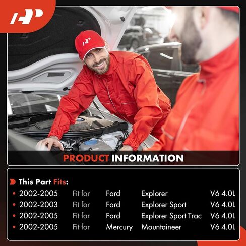 ضاغط مكيف هواء ممتاز مع قابض متوافق مع Ford Explorer Sport Trac 4.0L 2002-2005، Mercury Mountaineer 4.0L 2002-2005 in Saudi Arabia