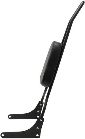 مسند ظهر سيسي بار مع وسادة مريحة متوافقة مع Harley Softail Slim FLSL Deluxe FLHC FLHCS FLDE Street Bob FXBB 2018-2021 (كروم) in Kuwait