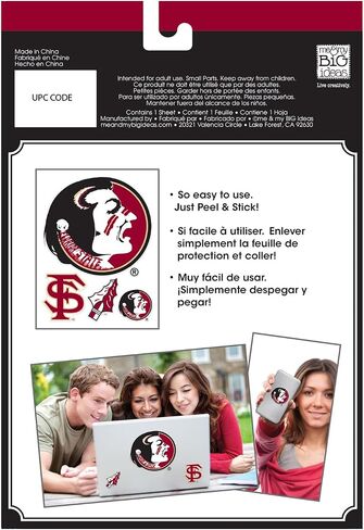 me & my BIG ideas laptopSTICKS Removable Laptop Stickers, Florida State Seminoles in Saudi Arabia