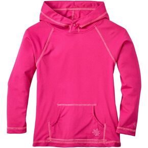 UV SKINZ Girls Pullover Hoodie, Full Stretch Knit Pique Fabric – UPF 50+ Rating