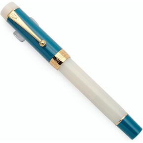 JINHAO 100 Fountain Pen with Ink Converter (Medium Nib 0.7mm, Cherry Red)