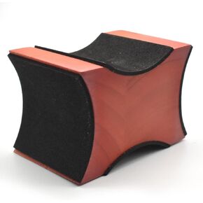 Guitar Neck Rest Cradle Support Pillow for Electric Acoustic Guitar Bass String Instrument Luthier Setup Cleaning Repair Tool (Bevel)
