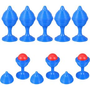 NUOBESTY Trick Ball Vase Classic Vanishing Ball and Vase Party Trick Cups Close Up Props Gimmick Toys Performance Props Kids Adults 15pcs