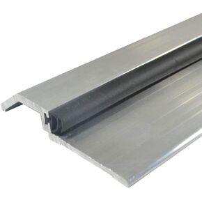 Bronze High Rabbeted Threshold/Saddle with Solid Rubber Extrusion (3465DB), FH #10 x 1-1/2'' supplied, (3-11/16'' W x 1/2'' H x 36'' L)