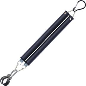 20" Double Tender Spring Kit with Trailer Hose Holder Heavy Duty Tender Spring for Semi Truck Air Lines Kit 3 in 1 Air Lines Holder for Semi Truck Trailer Tractor