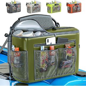 Skywin Kayak Cooler Behind Seat - Waterproof Kayak Seat Back Cooler for Kayaks - Compatible with Lawn-Chair Style Seats, Kayak Accessories Stores Drinks and Keeps Them Cool All Day Kayaking
