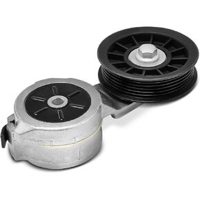 A-Premium Belt Tensioner Assembly Compatible with Chevrolet C2500/C2500 Suburban/C3500/C3500HD/K2500/K2500 Suburban/K3500 1994-1995 & GMC C2500, C2500/K2500 Suburban, C3500, C3500HD, K2500, K3500