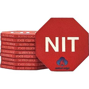 Nit Button Set for Texas Hold'em and Omaha Poker (Pack of 10) - Enhance Your Play with Professional Chips for The Stand-Up Game As Featured on The Lodge and Hustler Live Streams in Saudi Arabia