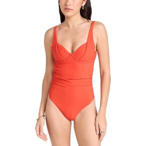 Solido Women's Underwire Ruched One Piece
