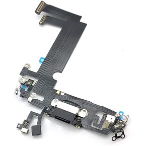 Charging Port USB Connector Dock Assembly Flex Cable Replacement for iPhone 12 Mini (5.4 inch) Black in Saudi Arabia