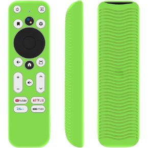 5PCS Protective Silicone Remote Case for Onn Android TV 4K UHD Stick TV Box Remote 100024646 100026240 Remote,for Onn Voice Remote Shockproof with Loop（5 Colors）