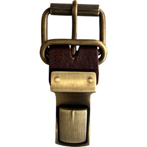 RUSTIC TOWN Leather Bag Replacement Push Clip Clasp Lock - Quick Release Metal Fasteners Buckles for Satchel & Messenger