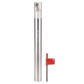 uxcell 1" x 10" Indexable End Mills 2 Flute 90 Degree BAP400R R0.8 for APMT1604 Insert