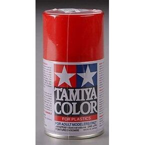 Tamiya America, Inc Spray Lacquer TS-49 Bright Red, TAM85049