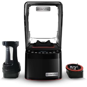 Blendtec Stealth Nitro X - Brushless, Commercial-Grade, Jarless Blender with Sound Enclosure - Black