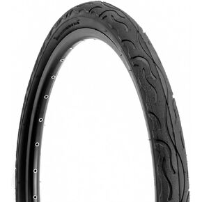 Hycline 26 Inch Bike Tires: 26x2.125 inch (57-559mm) Folding Replacement Puncture-Resistant Beach Cruiser Bicycle Tires for Hybrid Road or Urban City Commuter Bike