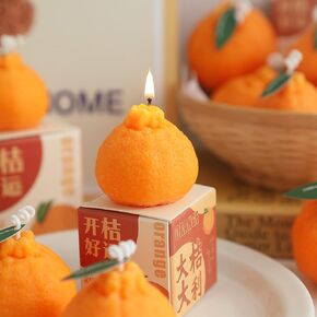 Mini Fruit Scented Candles, Home Decor Candle, Scented Candle Party Christmas Home Decoration Gifts Room Decor 1pcs