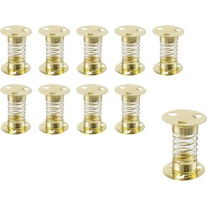 10 PCS Metal Spring Base 35×25mm Spring Crafts Gold Spiral Wobbles Spring for Crafts, Gifts, DIY Supplies