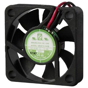 40x40x10.5mm Tubeaxial Fan 24 VDC Brushless Ball Bearing 12" Wires 9.2 CFM