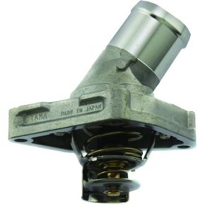 AISIN THN-006 Engine Coolant Thermostat with Housing - Compatible with Select Infiniti EX35, EX37, FX35, FX37, G25, G37, I30, M35h, M37, Q40, Q50, Q60, Q70, Q70L, QX50, QX60, QX70 Nissan 370Z, Maxima