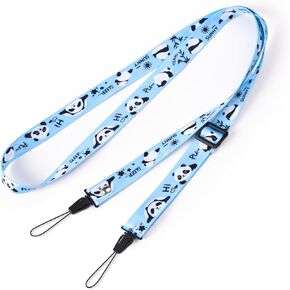 Camera Strap for Kids,Camera Lanyard Neck Strap Kids,iPad Strap for Kids,Children Camera Strap for Fujifilm mini Camera - Black