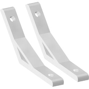 45 Degree Angle 4040 Aluminum Corner Brackets Profile Corner Joint Connectors Angle Braces (Sliver Tone)
