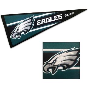 WinCraft Philadelphia Eagles Embroidered and Sewn Pennant