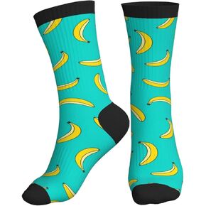 Funny Athletic Sport Novelty Crew Socks Casual Crazy Dress Socks Gifts For Men Women