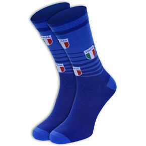 Italy Socks, Made in EU (US, Numeric, 10, 13, Regular, Regular, Blue)