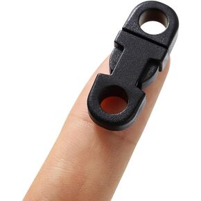 TANJUN 30pcs Quick Side Release Plastic Snap Buckles, Mini Safety Breakaway Buckles Side Release Safety Buckle Paracord Bracelet Clasp Camera Strap Buckles DIY Crafts Accessories