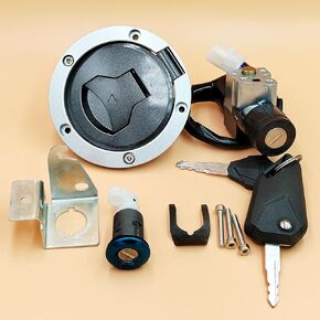 Ignition Switch Set for Honda Grom125 AC Handlebar for Grom125 / MSX125 / Motrac M2 & M3 / Skyteam M3 with Fuel Gas Cap Key Lock