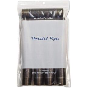 C-Line Write-On Reclosable Small Parts Storage Bags, 3 x 5 Inches, 1000 per Box (47235)