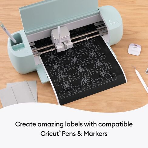 Cricut Smart Removable Writable Vinyl (13in x 3ft, Black) for Explore and Maker 3 - Matless cutting for long cuts up to 12ft in Saudi Arabia