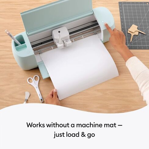 Cricut Smart Removable Writable Vinyl (13in x 3ft, Black) for Explore and Maker 3 - Matless cutting for long cuts up to 12ft in Saudi Arabia