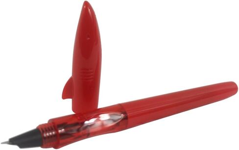 6 PCS Jinhao Shark Plastic Fine Nib Fountain Pen Set, Diversity Color(Blue, Yellow, Red, Black, Orange, White) in Saudi Arabia