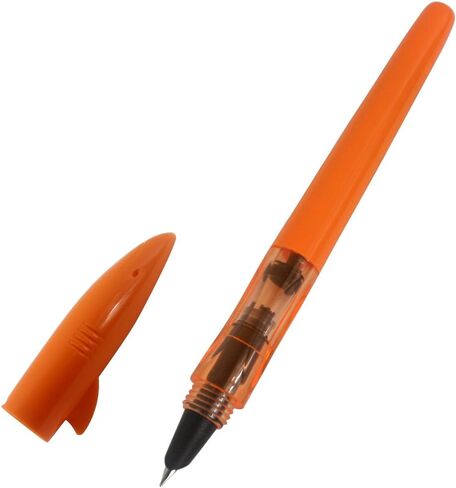 6 PCS Jinhao Shark Plastic Fine Nib Fountain Pen Set, Diversity Color(Blue, Yellow, Red, Black, Orange, White) in Saudi Arabia