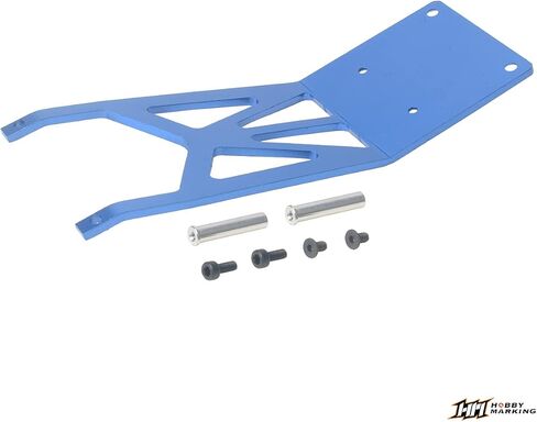 لوح التزلج الأمامي من سبائك الألومنيوم للسيارة RC لأجزاء ترقية 1/10 Traxxas Slash 2WD Raptor VXL (أحمر) in Saudi Arabia