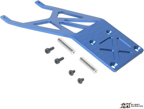لوح التزلج الأمامي من سبائك الألومنيوم للسيارة RC لأجزاء ترقية 1/10 Traxxas Slash 2WD Raptor VXL (أحمر) in Saudi Arabia
