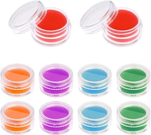 10Pack/30PCS Diamond Art Wax, DIY Diamond Art Painting Wax with Case, 5 Color Round Styles Diamond Art Glue for Diamond Art Painting Embroidery Accessories Glue Clay Wax Tool Set in Saudi Arabia