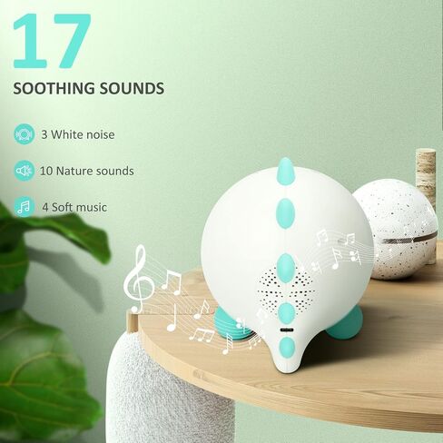 Kids Alarm Clock, Toddler Sleep Training Clock with Sound Machine, Night Lights, Ok to Wake Dinosaur Clock, Gift Ideas for Kids Child (Green) in Kuwait