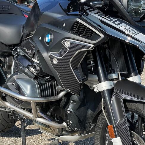 Motorcycle Sticker Compatible with BMW R 1250 GS Motorcycle Corner Protector from Shock and Scratches 3D Resin Sticker Triple Black - Hp - Trophy - Rallye - 40th 2021 2022 in Saudi Arabia