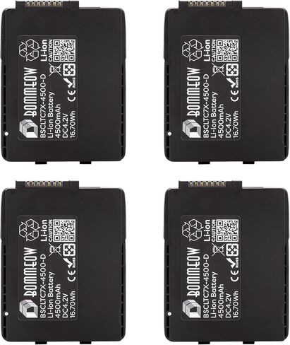 BSCLTC7X-4500-D PDA Barcode Scanner Battery Compatible with Motorola Symbol Zebra TC55 TC70 TC70x TC72 TC75 TC75x TC75EK TC75AH TC75GK TC75FK TC75BH TC77 TC77HL TC700H TC700K TC720L BT-000318 in Saudi Arabia