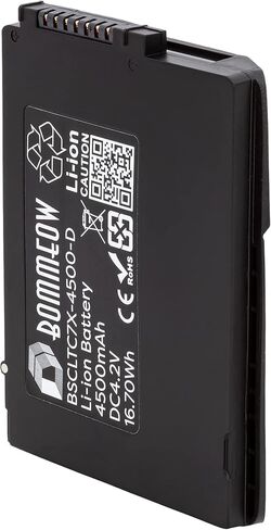 بطارية ماسح الباركود BSCLTC7X-4500-D PDA متوافقة مع رمز Motorola Zebra TC55 TC70 TC70x TC72 TC75 TC75x TC75EK TC75AH TC75GK TC75FK TC75BH TC77 TC77HL TC700H TC700K TC720L BT-000318 in Kuwait