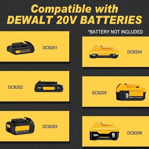 Jumper Cables for DeWalt 20v Batteries, 8 Gauge 6.5 Ft Car Battery Jump Starter, Heavy Duty Automotive Booster Cables for Jump Starting Dead or Weak Batteries (Battery not Included) in Saudi Arabia