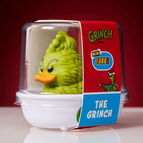 TUBBZ Grinch Collectible Vinyl Rubber Duck Figure – Official Grinch Dr Seuss Merchandise – TV, Movies & Books in Saudi Arabia