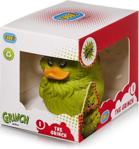 TUBBZ Grinch Collectible Vinyl Rubber Duck Figure – Official Grinch Dr Seuss Merchandise – TV, Movies & Books in Saudi Arabia