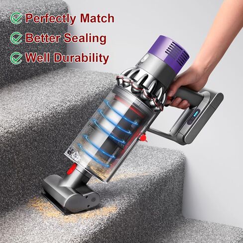 Dust Bin Replacement Compatible with Dyson V10 SV12 Animal Absolute Vacuum Cleaner Canister, Large Dust Bin Replacement Part No. 969509-01 in Kuwait