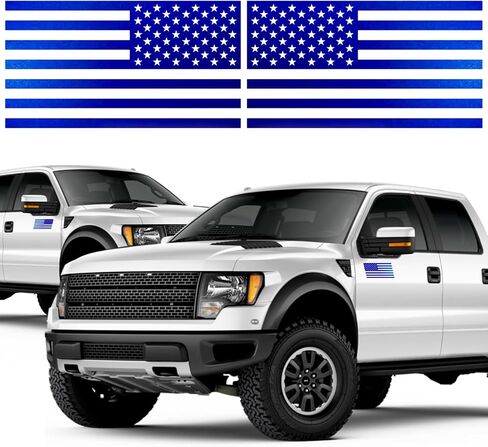 GRITKULTURE Subdued American Flag Decal Stickers 2 Pack for Cars, Trucks, Hard Hats, Laptops, Tumblers, and Window Police Military Tactical US Flag (Black) in Saudi Arabia